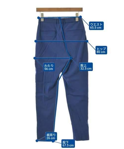 08sircus（ゼロエイトサーカス）スラックス 青 サイズ:0(XS位) レディース/2200616326084