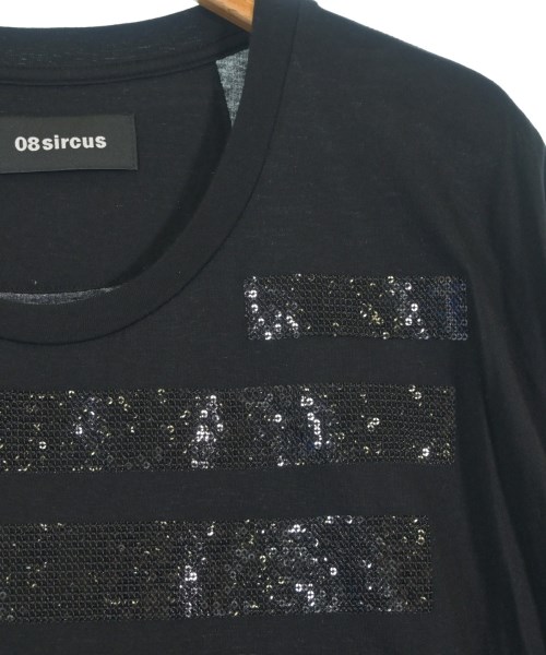 08sircus（ゼロエイトサーカス）Tシャツ・カットソー 黒 サイズ:1(S位) レディース/2200692045565