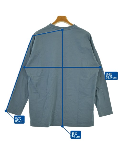 08sircus（ゼロエイトサーカス）Tシャツ・カットソー 青 サイズ:1(S位) レディース/2200663005055