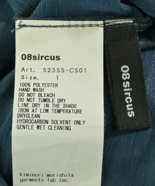 08sircus（ゼロエイトサーカス）Tシャツ・カットソー 青 サイズ:1(S位) レディース/2200718435028
