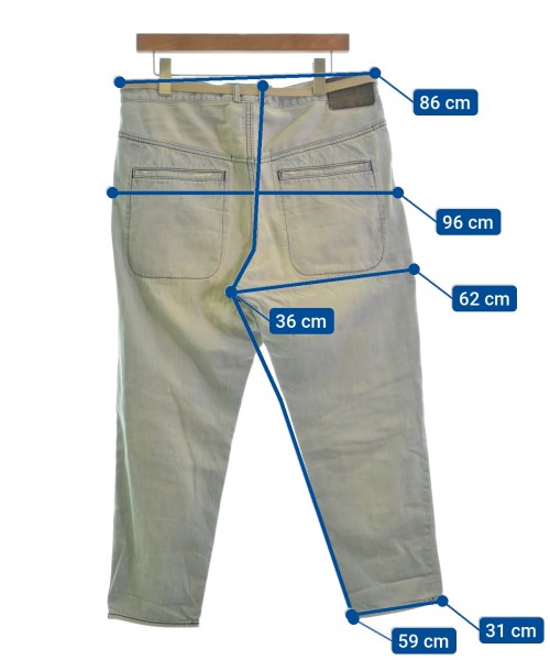 my beautiful landlet（マイビューティフルランドレット）デニムパンツ 青 サイズ:2(M位) メンズ/2200507517102