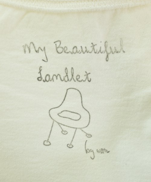 my beautiful landlet（マイビューティフルランドレット）Tシャツ・カットソー 白 サイズ:1(S位) メンズ/2200627117084