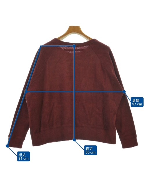 my beautiful landlet（マイビューティフルランドレット）スウェット 赤 サイズ:0(XS位) メンズ/2200613763028