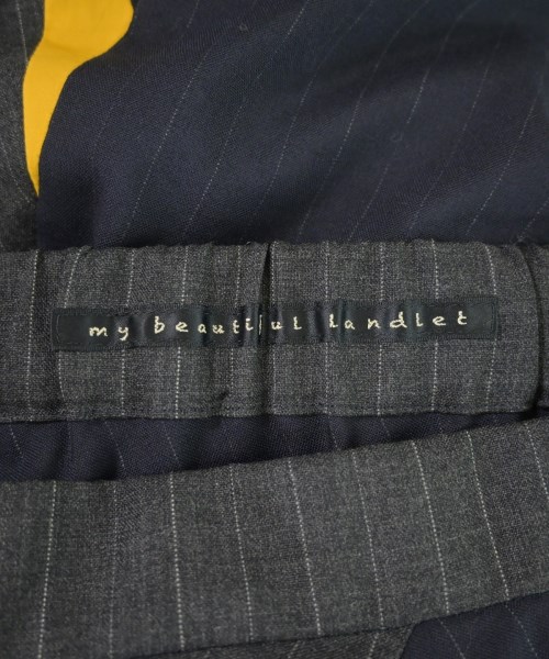 my beautiful landlet（マイビューティフルランドレット）ロング・マキシ丈スカート 紺 サイズ:F レディース/2200616976012
