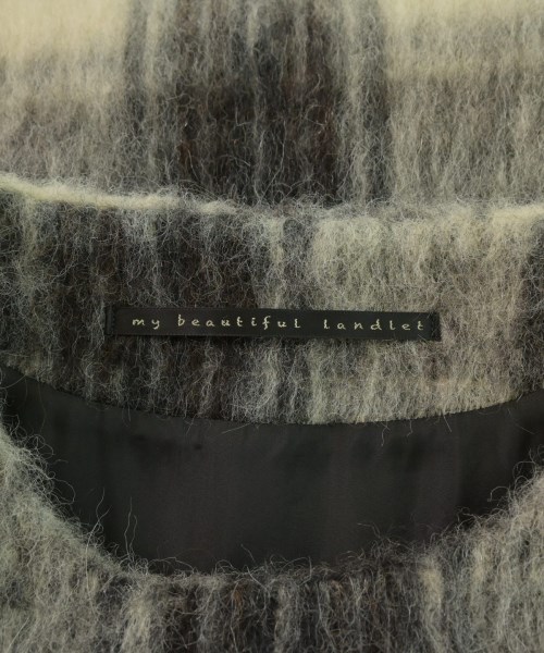 my beautiful landlet（マイビューティフルランドレット）ニット・セーター 白 サイズ:1(S位) メンズ/2200645321029