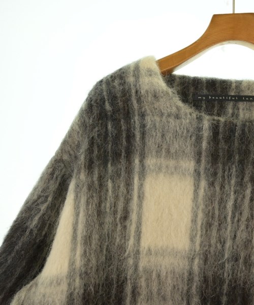 my beautiful landlet（マイビューティフルランドレット）ニット・セーター 白 サイズ:1(S位) メンズ/2200645321029