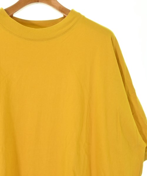 my beautiful landlet（マイビューティフルランドレット）Tシャツ・カットソー 黄 サイズ:0(XS位) メンズ/2200703649089