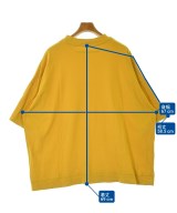 my beautiful landlet（マイビューティフルランドレット）Tシャツ・カットソー 黄 サイズ:0(XS位) メンズ/2200703649089