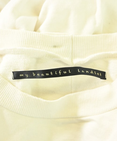 my beautiful landlet（マイビューティフルランドレット）Tシャツ・カットソー 白 サイズ:1(S位) メンズ/2200703649096