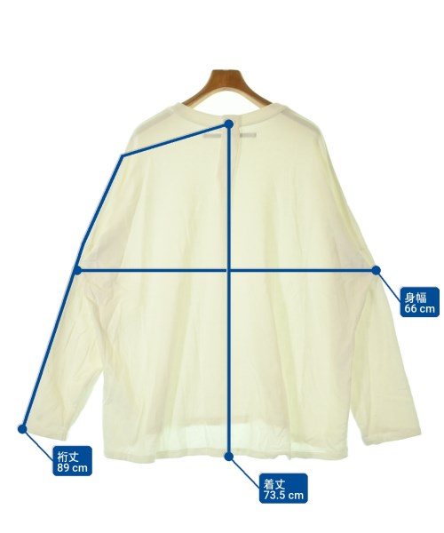 my beautiful landlet（マイビューティフルランドレット）Tシャツ・カットソー 白 サイズ:1(S位) メンズ/2200703649096