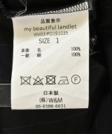 my beautiful landlet（マイビューティフルランドレット）カジュアルシャツ 黒 サイズ:1(S位) メンズ/2200723685012