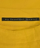 my beautiful landlet（マイビューティフルランドレット）Tシャツ・カットソー 黄 サイズ:1(S位) メンズ/2200723685029