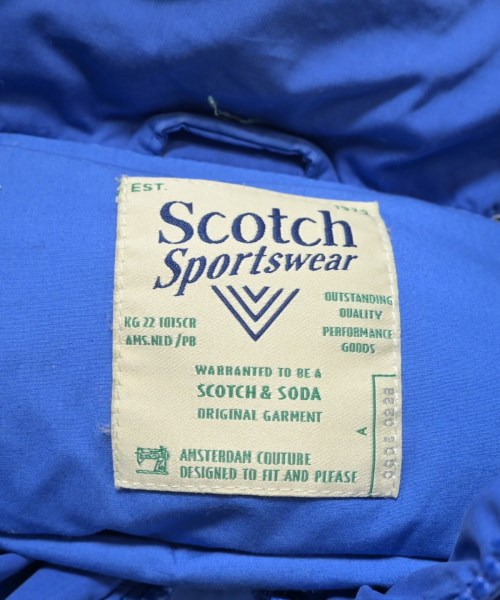 SCOTCH&SODA（スコッチアンドソーダ）ダウンジャケット/ダウンベスト 青 サイズ:-(L位) メンズ/2200619961077
