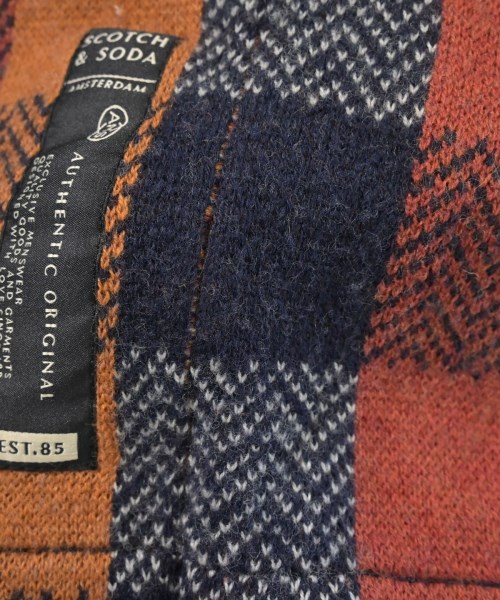 SCOTCH&SODA（スコッチアンドソーダ）カジュアルシャツ オレンジ サイズ:L メンズ/2200462411309