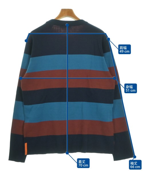 SCOTCH&SODA（スコッチアンドソーダ）ニット・セーター 紺 サイズ:L メンズ/2200462411347