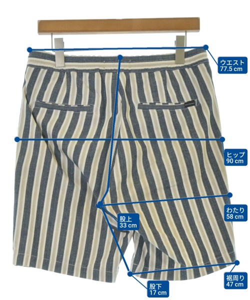 SCOTCH&SODA（スコッチアンドソーダ）ショートパンツ 白 サイズ:30(M位) メンズ/2200462411460