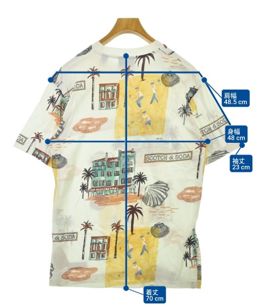 SCOTCH&SODA（スコッチアンドソーダ）Tシャツ・カットソー 白 サイズ:S メンズ/2200710497048
