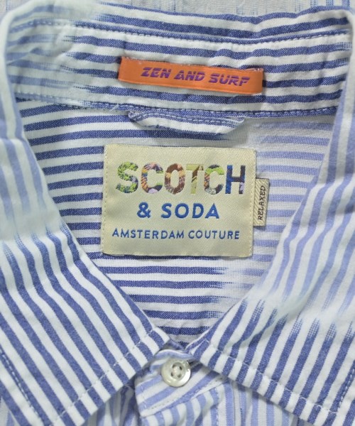 SCOTCH&SODA（スコッチアンドソーダ）カジュアルシャツ 青 サイズ:M メンズ/2200645229080
