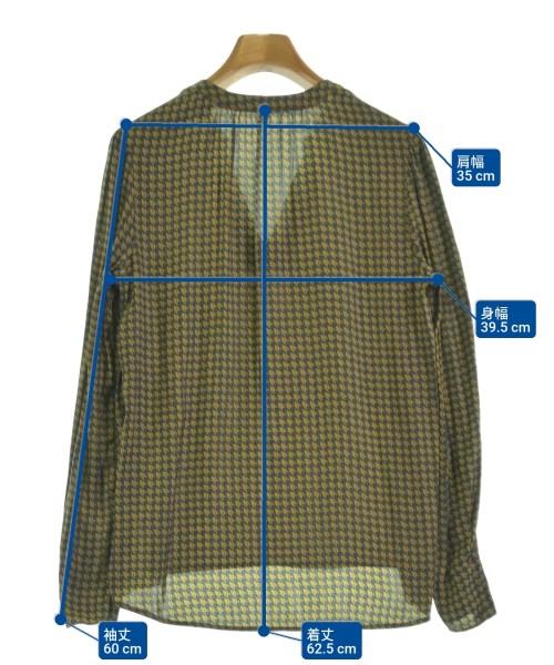 SCOTCH&SODA（スコッチアンドソーダ）ブラウス カーキ サイズ:XS レディース/2200695142025