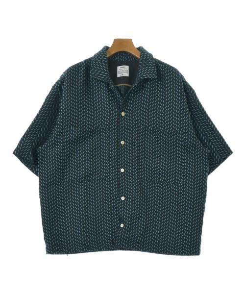 Kelen(ケレン)カジュアルシャツ 黒 サイズ:L/2200675663267