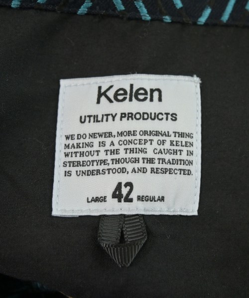 Kelen（ケレン）カジュアルシャツ 黒 サイズ:L メンズ/2200675663267