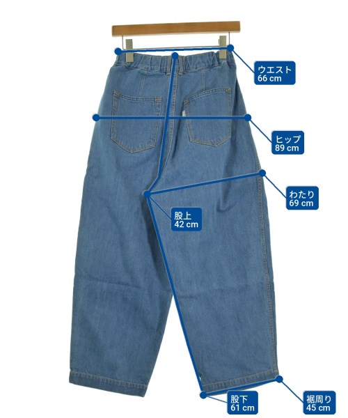 Kelen（ケレン）デニムパンツ 青 サイズ:S レディース/2200714648101