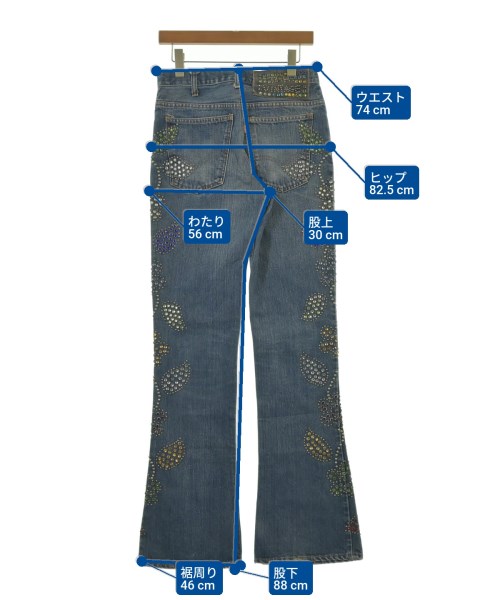 R.H.Vintage（ロンハーマンヴィンテージ）デニムパンツ 青 サイズ:-(S位) メンズ/2200635601148