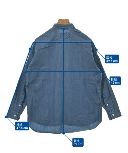 R.H.Vintage（ロンハーマンヴィンテージ）カジュアルシャツ 紺 サイズ:XS レディース/2200627250095