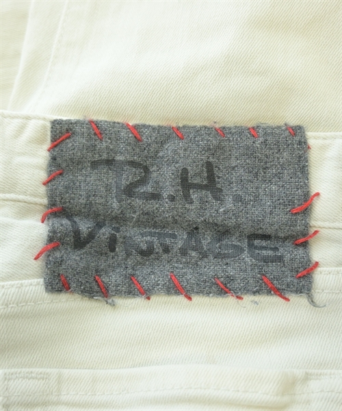 R.H.Vintage（ロンハーマンヴィンテージ）デニムパンツ 白 サイズ:23(XS位) レディース/2200636959064