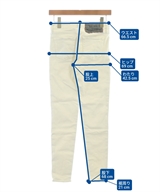 R.H.Vintage（ロンハーマンヴィンテージ）デニムパンツ 白 サイズ:23(XS位) レディース/2200636959064