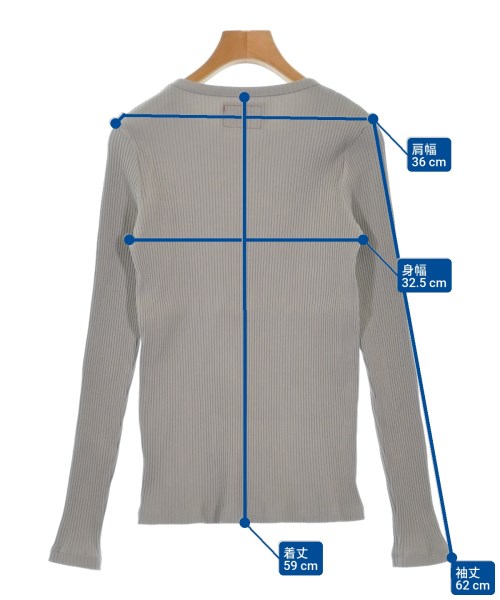 R.H.Vintage（ロンハーマンヴィンテージ）Tシャツ・カットソー グレー サイズ:XS レディース/2200638766301