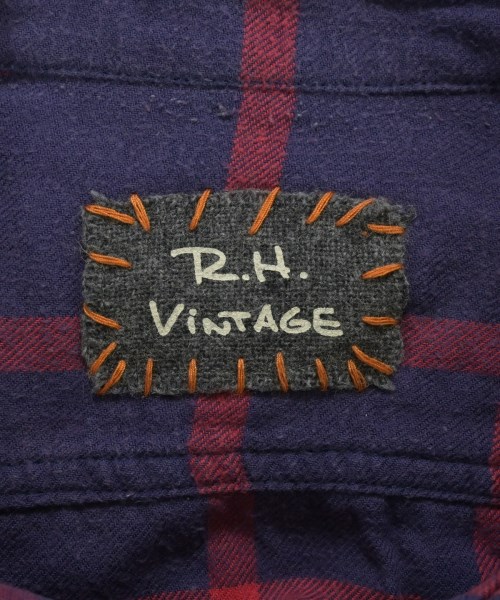 R.H.Vintage（ロンハーマンヴィンテージ）ブラウス 紺 サイズ:S レディース/2200638766349