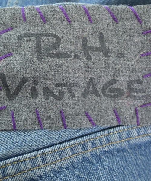 R.H.Vintage（ロンハーマンヴィンテージ）デニムパンツ 青 サイズ:24(S位) レディース/2200639500010