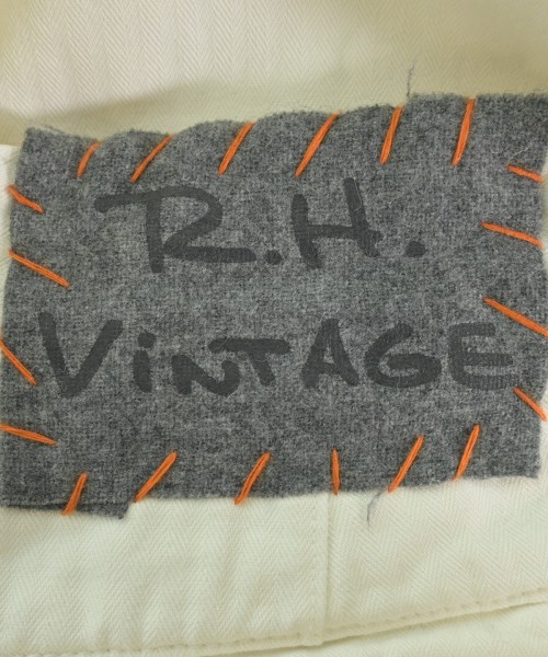 R.H.Vintage（ロンハーマンヴィンテージ）デニムパンツ 白 サイズ:XS レディース/2200632187027