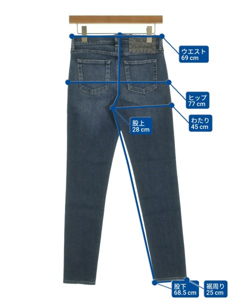 R.H.Vintage（ロンハーマンヴィンテージ）デニムパンツ 紺 サイズ:24(S位) レディース/2200615972107