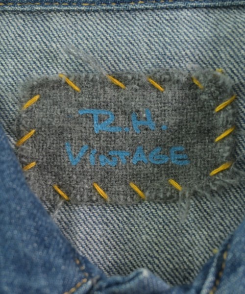 R.H.Vintage（ロンハーマンヴィンテージ）デニムジャケット 青 サイズ:XS レディース/2200630749029