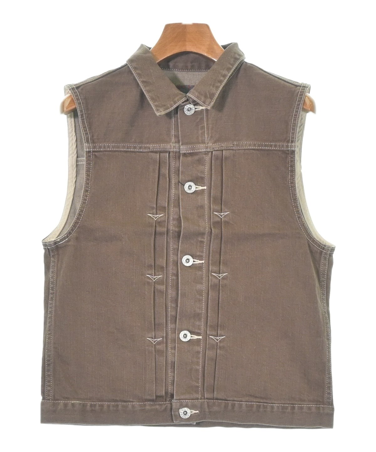 R.H.Vintage（ロンハーマンヴィンテージ）デニムジャケット 茶 サイズ