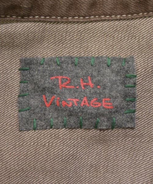R.H.Vintage（ロンハーマンヴィンテージ）デニムジャケット 茶 サイズ:XS レディース/2200631134800
