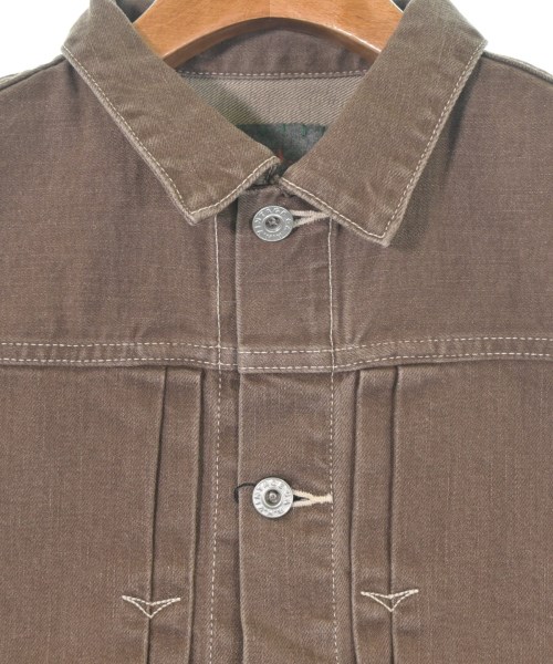 R.H.Vintage（ロンハーマンヴィンテージ）デニムジャケット 茶 サイズ:XS レディース/2200631134800