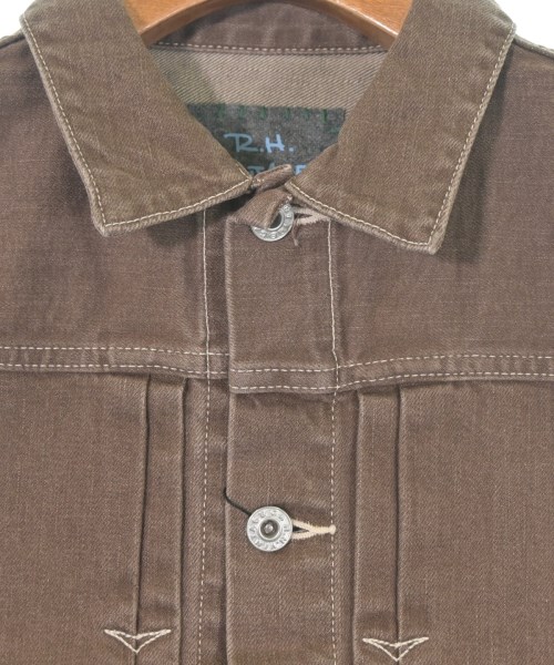 R.H.Vintage（ロンハーマンヴィンテージ）デニムジャケット 茶 サイズ:XS レディース/2200631134817