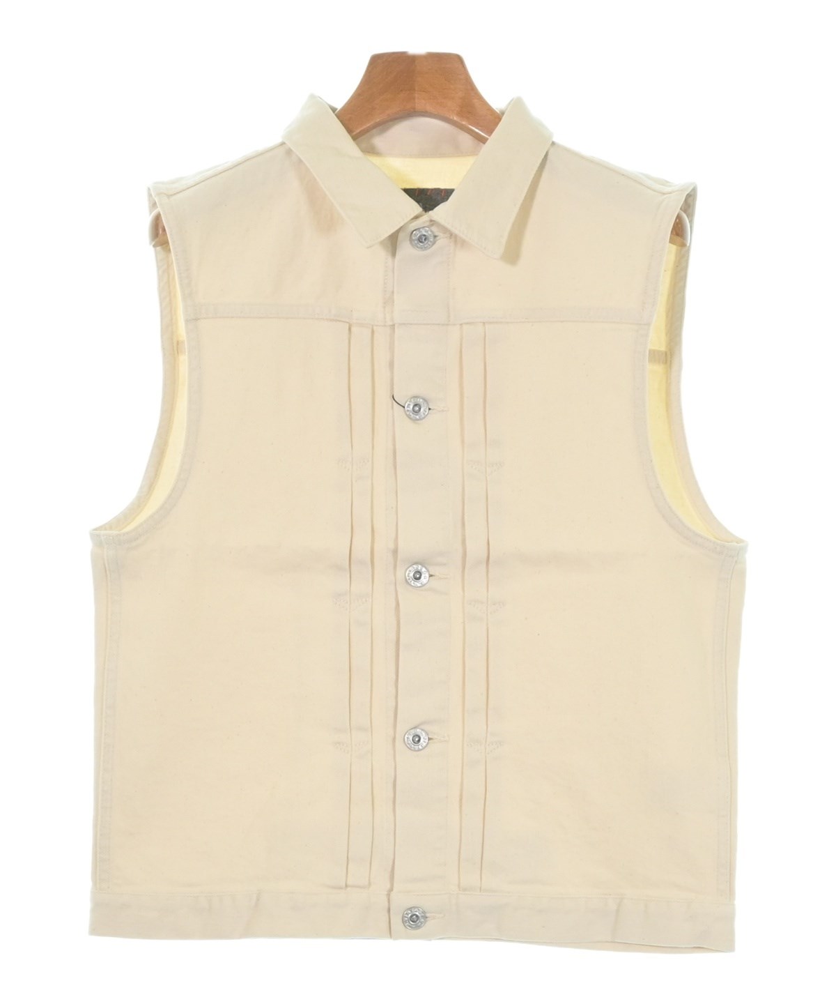 【ロンハーマンヴィンテージ R.H. VINTAGE】デニムジャケット R.H.Vintage（ロンハーマンヴィンテージ）デニムジャケット 白 サイズ