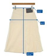 R.H.Vintage（ロンハーマンヴィンテージ）ロング・マキシ丈スカート 白 サイズ:XS レディース/2200631145752