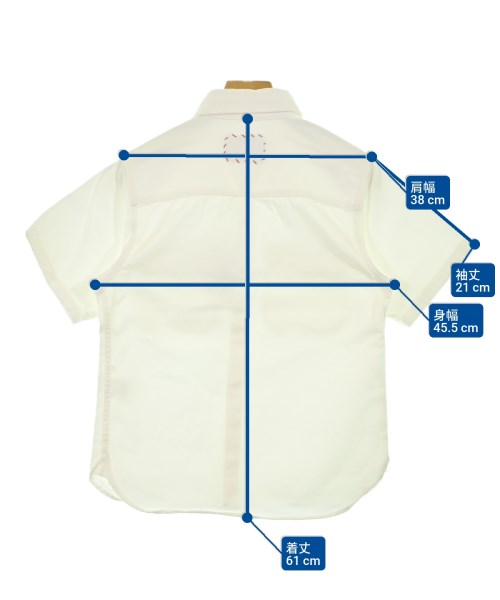 R.H.Vintage（ロンハーマンヴィンテージ）カジュアルシャツ 白 サイズ:XS レディース/2200631156581