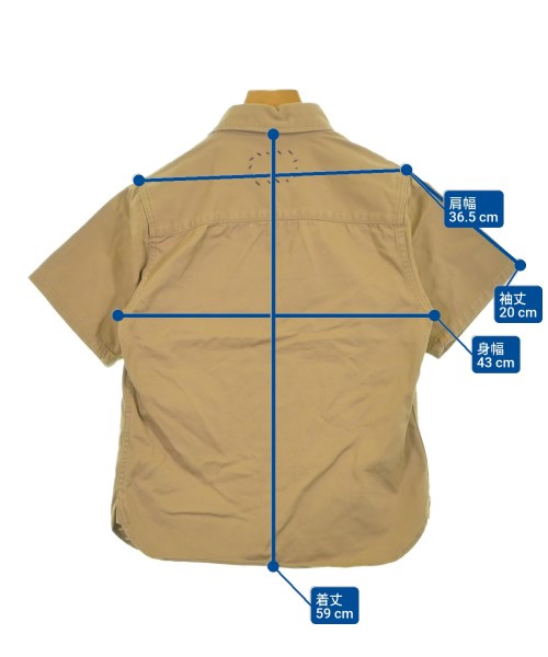 R.H.Vintage（ロンハーマンヴィンテージ）カジュアルシャツ ベージュ サイズ:XS レディース/2200631158646