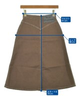 R.H.Vintage（ロンハーマンヴィンテージ）ロング・マキシ丈スカート 茶 サイズ:XS レディース/2200631160212
