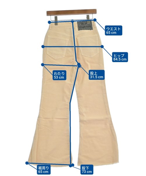 R.H.Vintage（ロンハーマンヴィンテージ）その他 ベージュ サイズ:25(S位) レディース/2200631164210