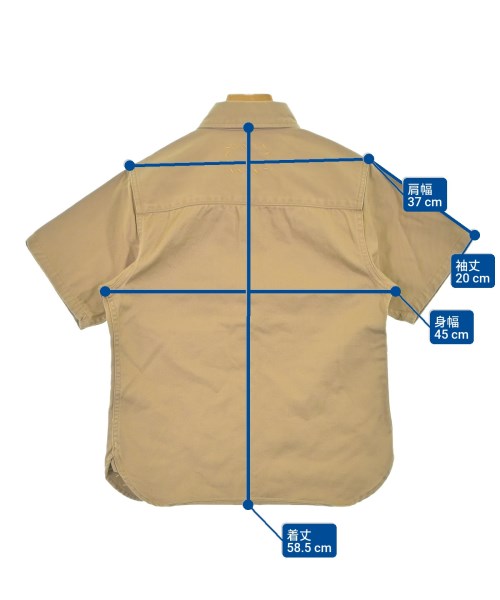 R.H.Vintage（ロンハーマンヴィンテージ）カジュアルシャツ ベージュ サイズ:XS レディース/2200631164579