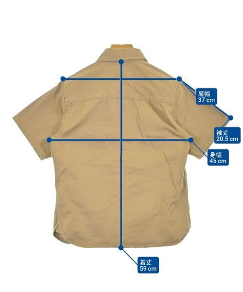 R.H.Vintage（ロンハーマンヴィンテージ）カジュアルシャツ ベージュ サイズ:XS レディース/2200631164586