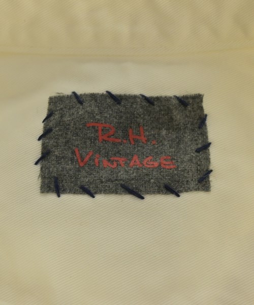 R.H.Vintage（ロンハーマンヴィンテージ）カジュアルシャツ 白 サイズ:S レディース/2200631171010