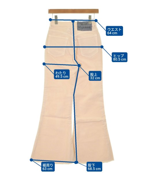 R.H.Vintage（ロンハーマンヴィンテージ）その他 白 サイズ:24(S位) レディース/2200631177784